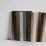 Panou riflat 3D Asti, Oak Gold, 270x12.2cm, Lamelio