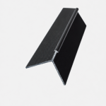Profil Rocko Colț Exterior 45 grade Negru
