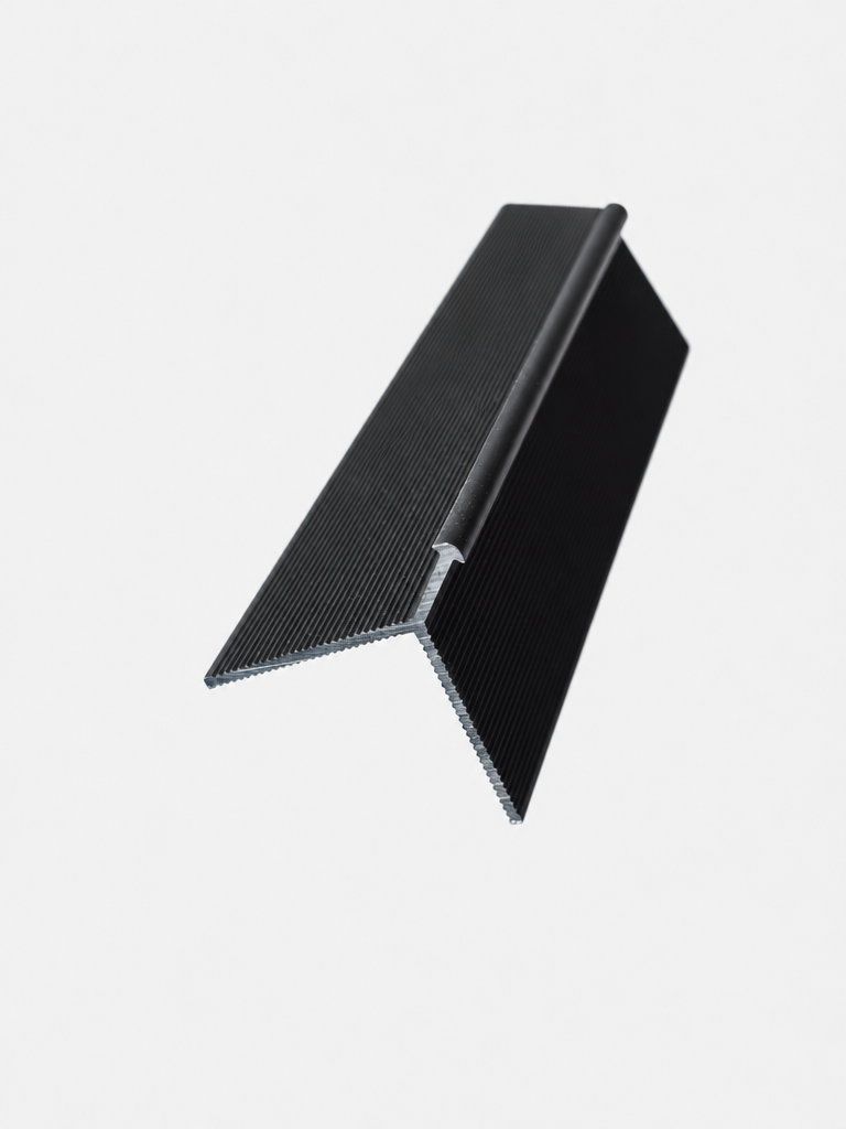 Profil Rocko Colț Exterior 45 grade Negru