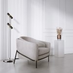 Panou riflat 3D Versal Alb 270x11.5 cm Lamelio