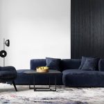 Riflaj decorativ Lamelio tip panou polimer,  Olmo, Negru, 270x12.2cm
