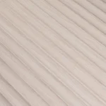 Riflaj decorativ Lamelio tip panou polimer, Onda, Stejar Alb, 270x11.2cm