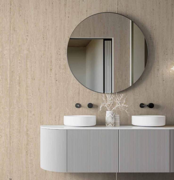 PANOU SPC DECORATIV PENTRU BAIE TRAVERTINE ORTIGIA R259