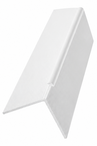 Profil Rocko Colț Exterior 45 grade Alb