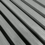 Panou riflat MDF, Grey, fonoabsorbant, 270x28cm, Lamelio