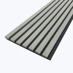Panou riflat MDF, Grey, fonoabsorbant, 270x28cm, Lamelio