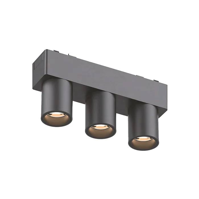 Spot Magnetic LED 6W 4000K 48VDC Negru LM-MT26-3TY-4K