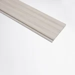 Riflaj decorativ Lamelio tip panou polimer, Onda, Stejar Alb, 270x11.2cm
