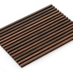 Panou canelat flexibil furnir Makassar profil Tempo 280x122 cm