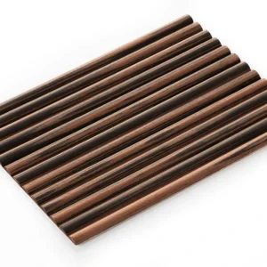 Panou canelat flexibil furnir Makassar profil Vento 280x122 cm