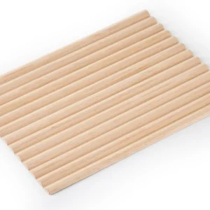 Panou canelat flexibil furnir stejar profil Vento 280x122 cm