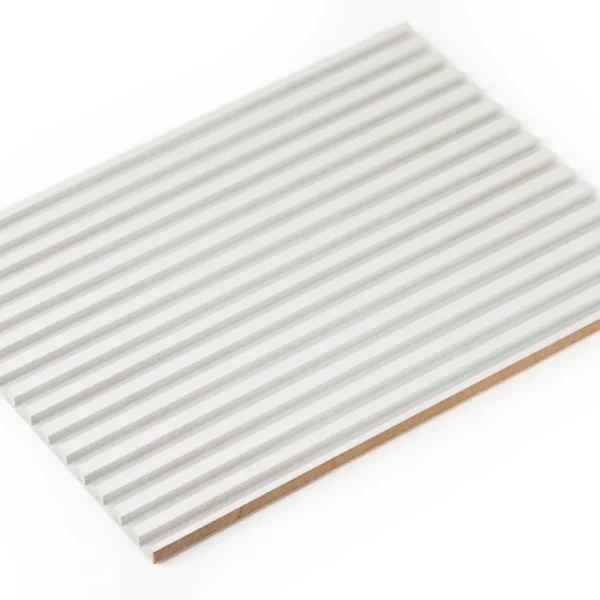 Panou canelat flexibil MDF grunduit profil Tempo 280x122 cm JP Decor