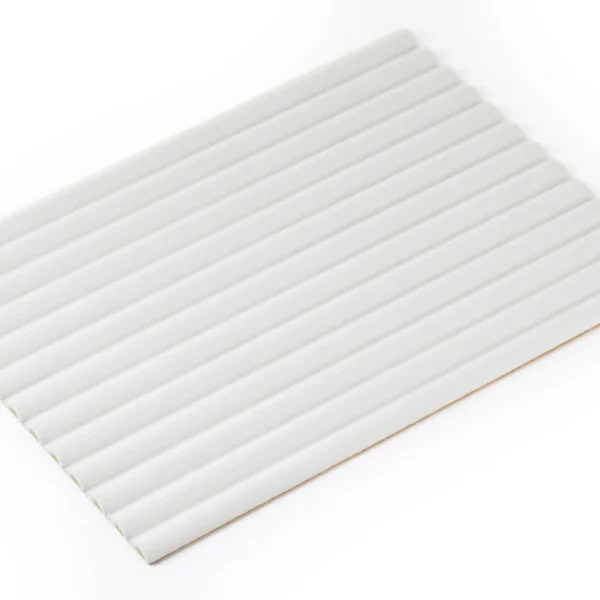 Panou canelat flexibil MDF grunduit profil Vento 280x122 cm JP Decor