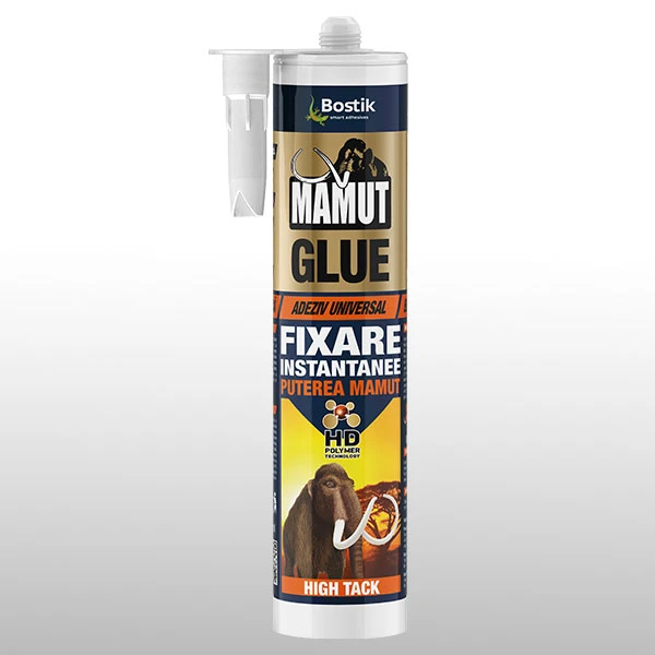 Adeziv de montaj Bostik Mamut Glue High Tack, alb, 290 ml